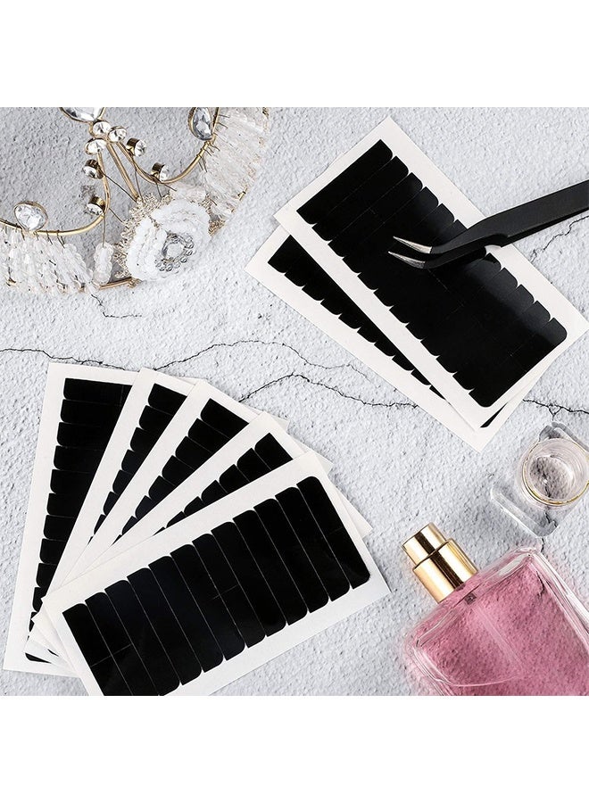 120 Pcs Black Hair Extension Tape Tabs Bulk Double Sided Strong Adhesive Hair Tape in Extension Replacement Wig Strip Waterproof Beauty Tool for Lace Wigs Toupee Hairpiece Supplies - Image 5